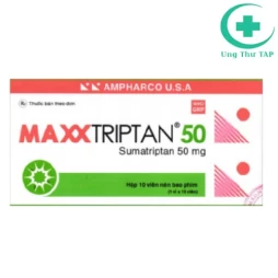 Maxxtriptan 50 - Thuốc điều trị cơn cấp đau nửa đầu
